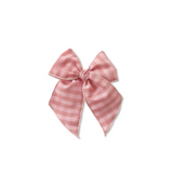 Vintage Pink Plaid Elle Bow